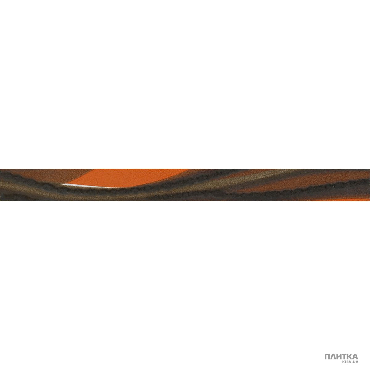 Плитка Imola Nuvole L.VENTO O MIX фриз -Z коричневый,оранжевый