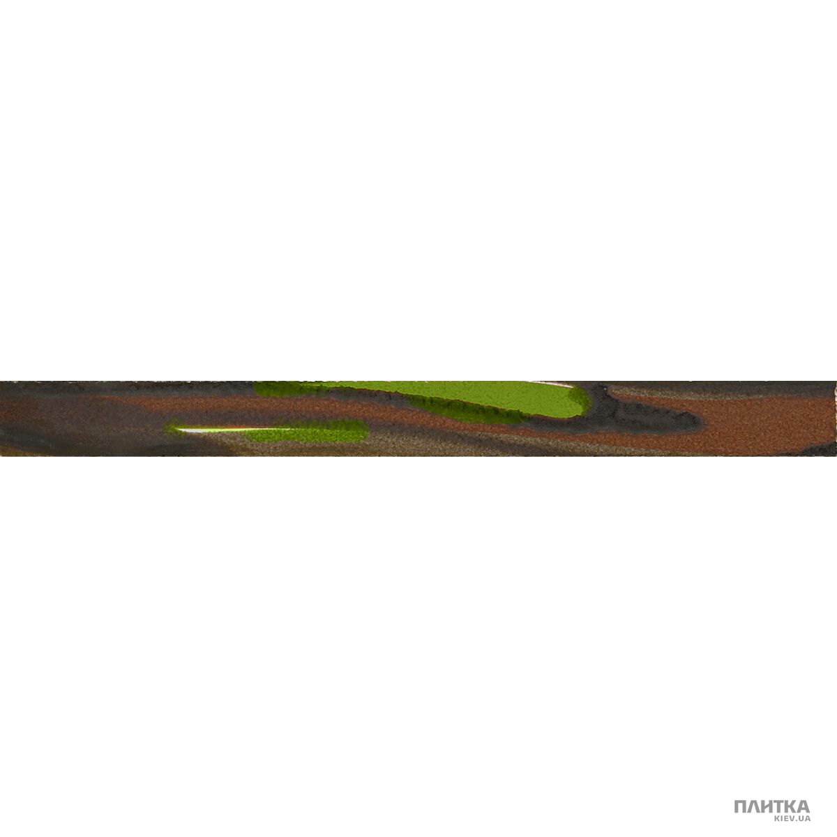 Плитка Imola Nuvole L.VENTO V MIX фриз коричневий,салатовий