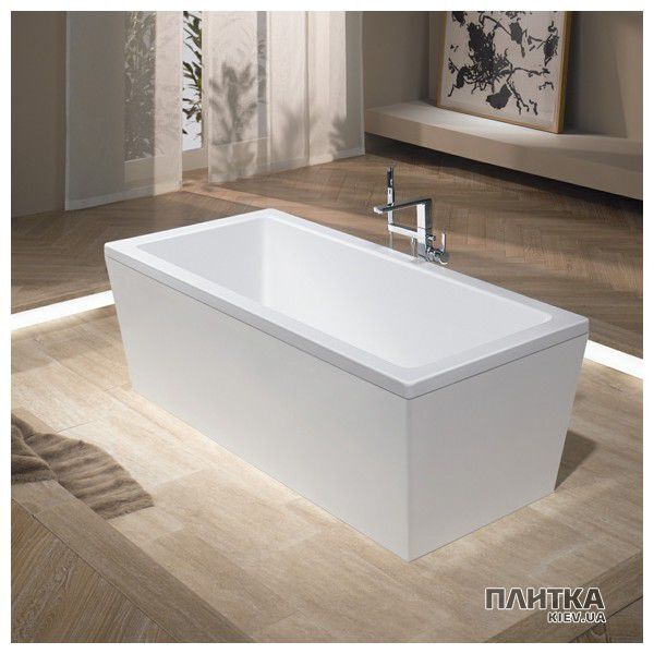 Стальная ванна Kaldewei Conoduo 2351 4805 0001 180x80 см с цельнолитой панелью белый