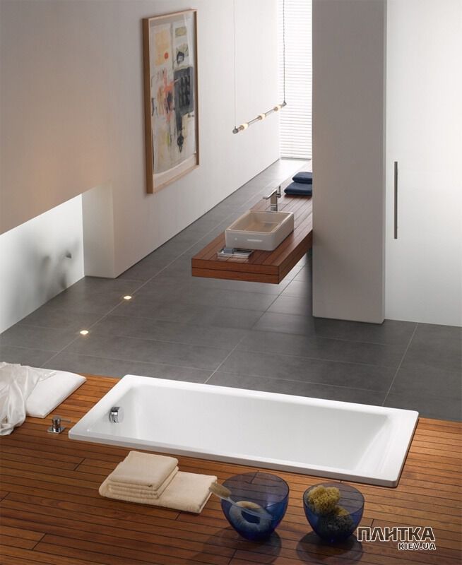 Стальна ванна Kaldewei Puro 256200013001 170x75 см з самоочистним покриттям білий