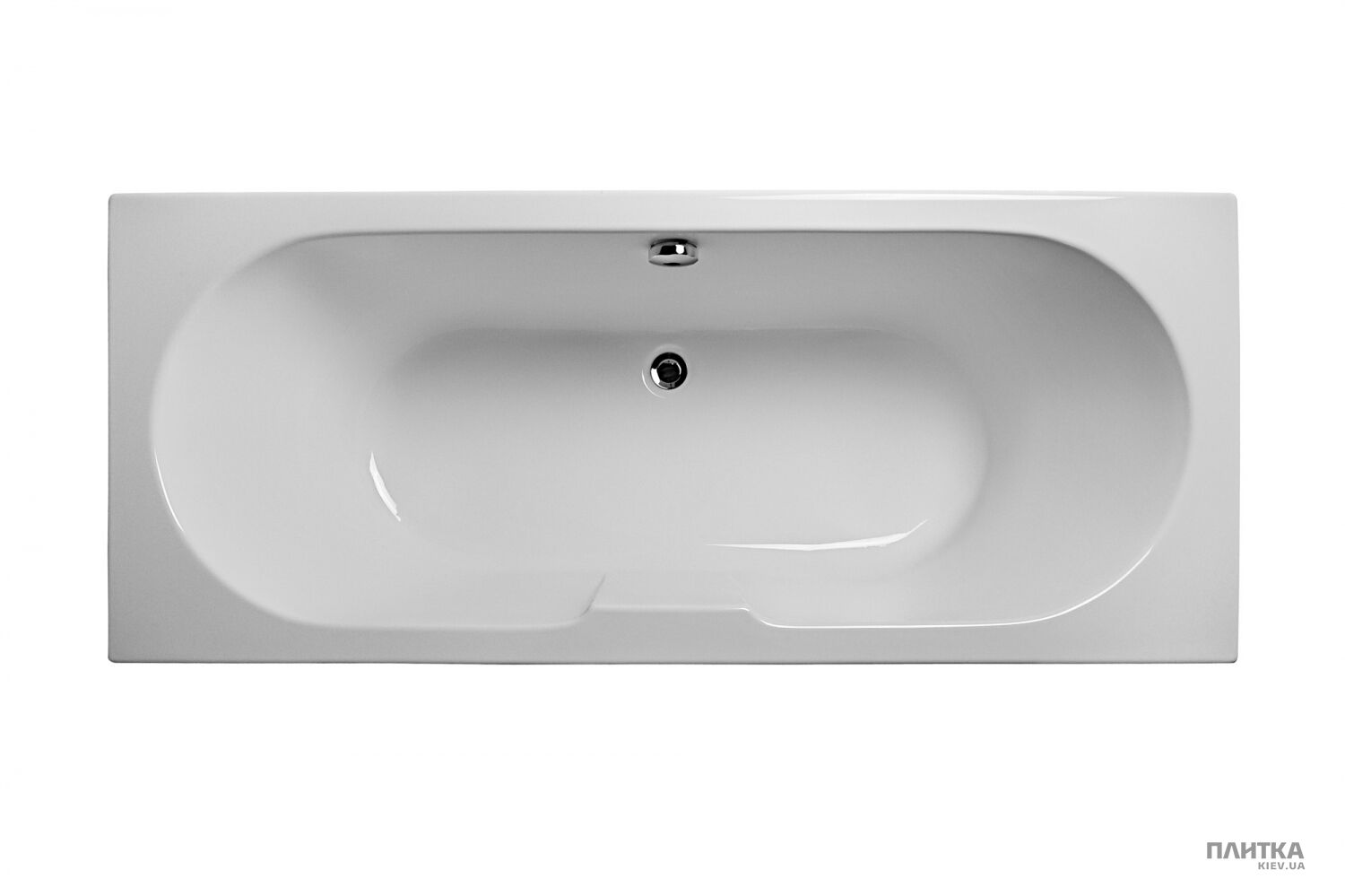 Акриловая ванна Kludi Esprit 56BW843 ESPRIT Ванна 180x80 + ножки 74889 (2уп) белый