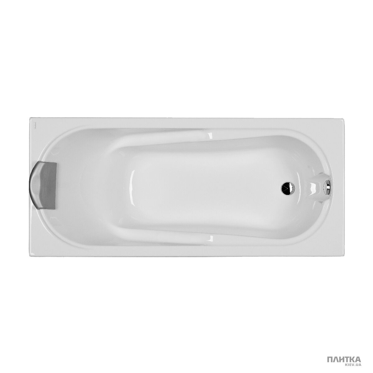 Акрилова ванна Kolo Comfort XWP307000G COMFORT 170 UA прямокутна ванна 170 x 75 см в комплекті з сифоном Geberit 150.520.21.1. білий