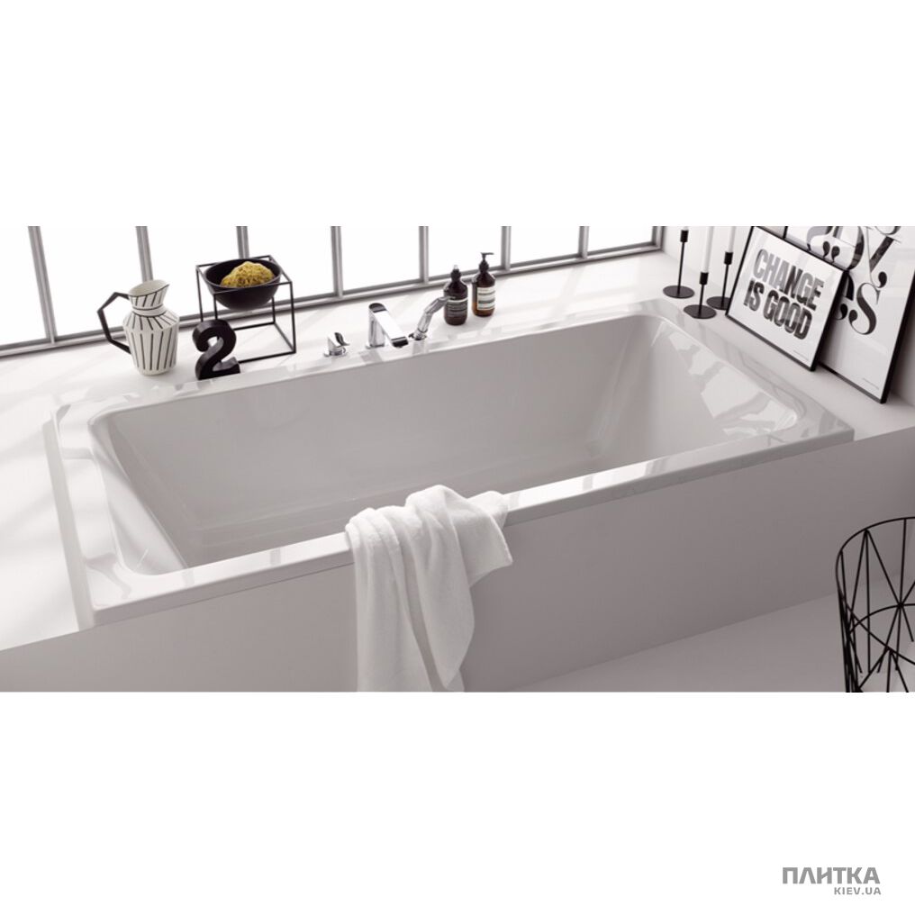 Акрилова ванна Kolo Modo XWP1170000 MODO Ванна прямокутна 170х75 + sn7 білий
