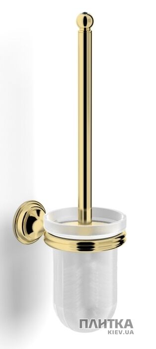 Щетка для унитаза Langberger Classic Gold 2122225A-PVDG- CLASSIC GOLD Ёрш, золото, Swarovski золото,стекло матовое