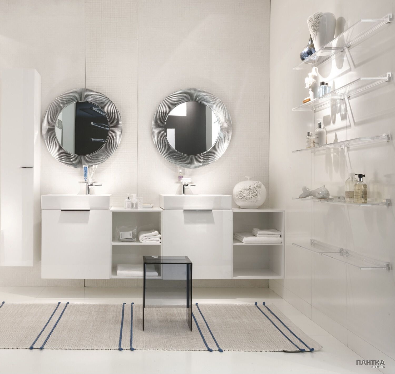 Зеркало для ванной Laufen Kartell H3863310860001 (3.8633.1.086.000.1) 78 см зеркало