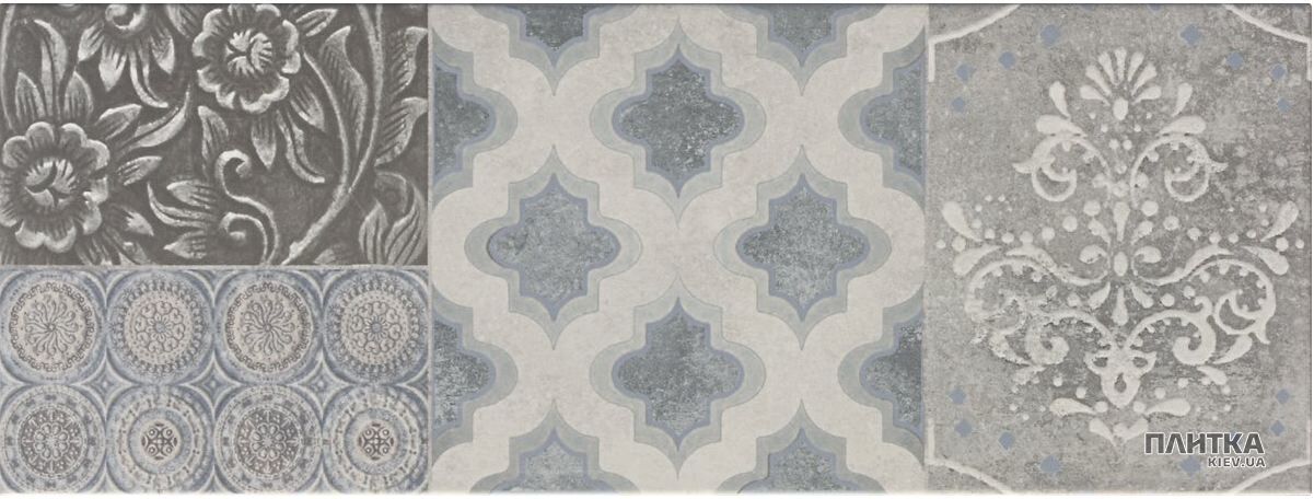 Плитка Mapisa Delphi DELPHI DECORE GREY (5 DIFF PCS) сірий,світло-сірий,сіро-блакитний
