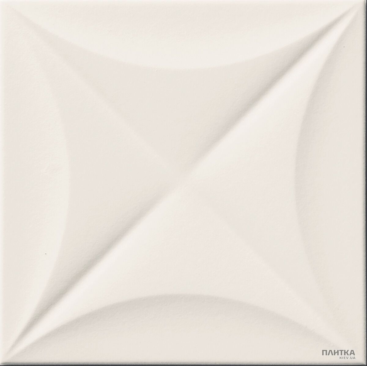 Плитка Marca Corona 4D E063 4D FLOWER WHITE MATT 20 білий