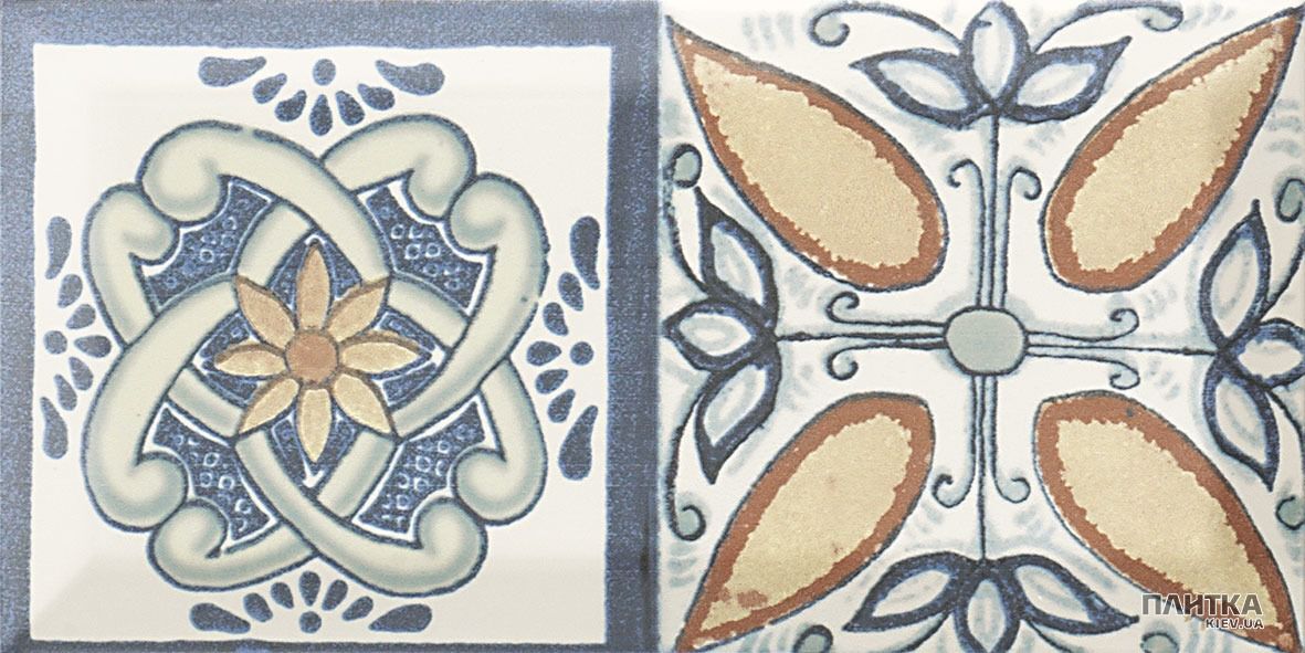 Плитка Monopole Ceramica Antique ANTIQUE білий,бежевий,блакитний,коричневий,сірий,жовтий,чорний,синій