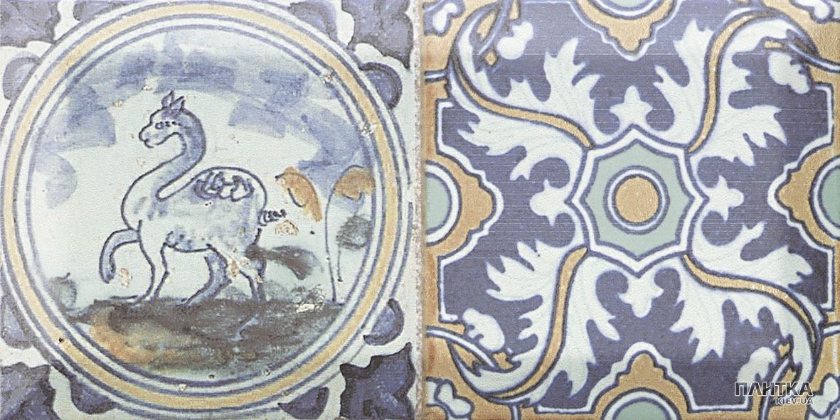 Плитка Monopole Ceramica Antique ANTIQUE белый,бежевый,голубой,коричневый,серый,желтый,черный,синий