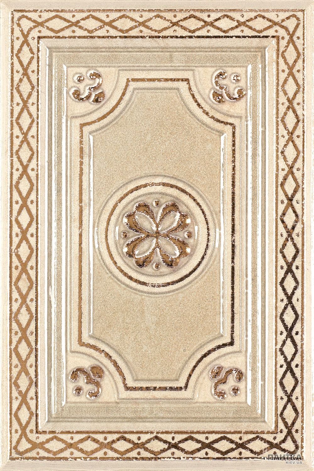 Плитка MONTEVECCHIA Mistral IN ROMA бежевий,коричневий