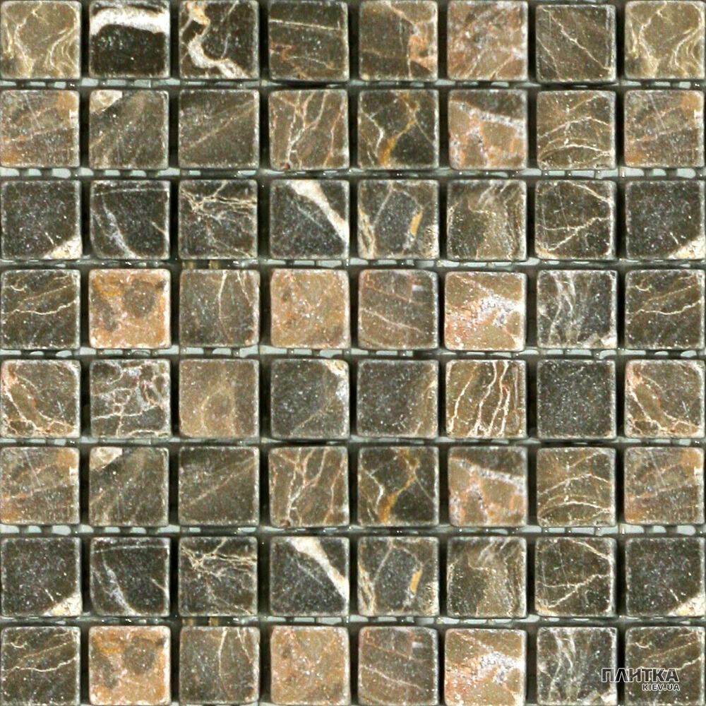 Мозаика Mozaico de Lux Stone C-MOS C-MOS SABLE BROWN бежевый,коричневый,серый