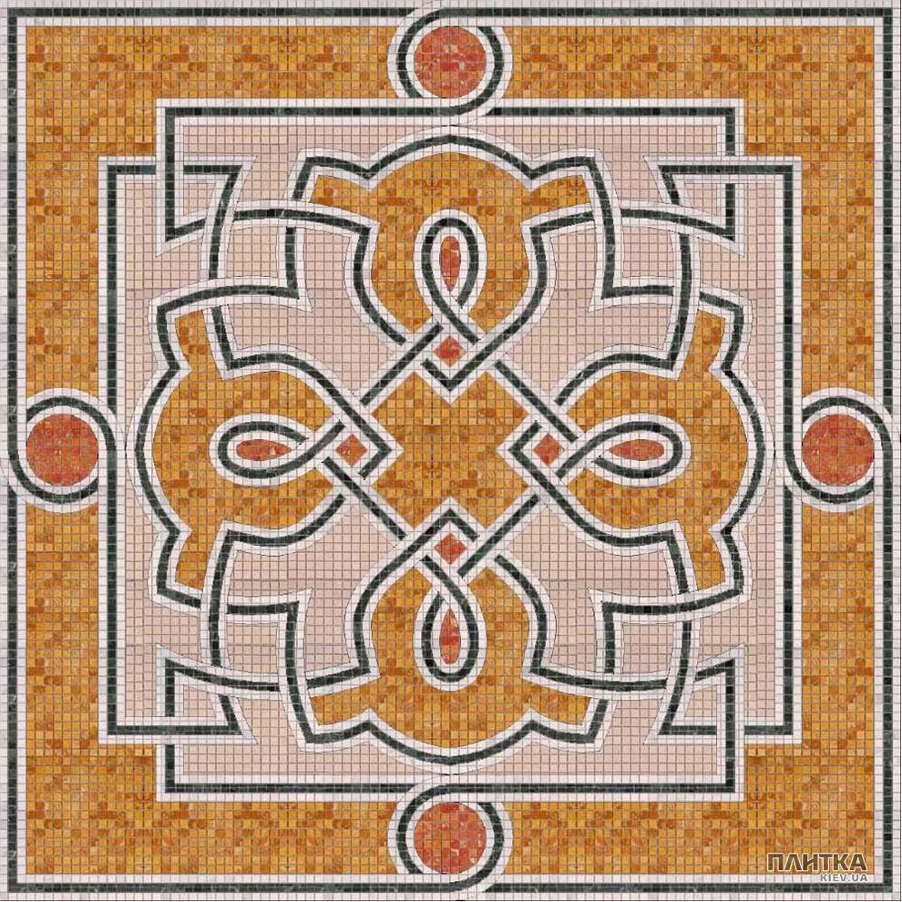 Мозаїка Mozaico de Lux Stone C-MOS C-MOS DAHUA (ART PANNO 1) рожевий,червоний,помаранчевий