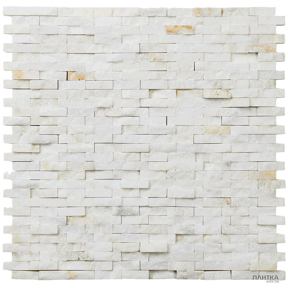 Мозаика Mozaico de Lux C-MOS C-MOS BRICK CHINA WHITE SPLIT белый