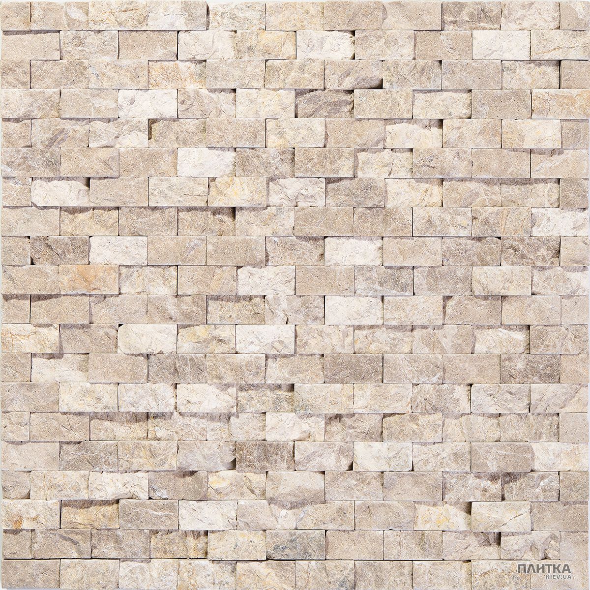 Мозаика Mozaico de Lux K-MOS K-MOS STONE 03 (15x30) бежевый