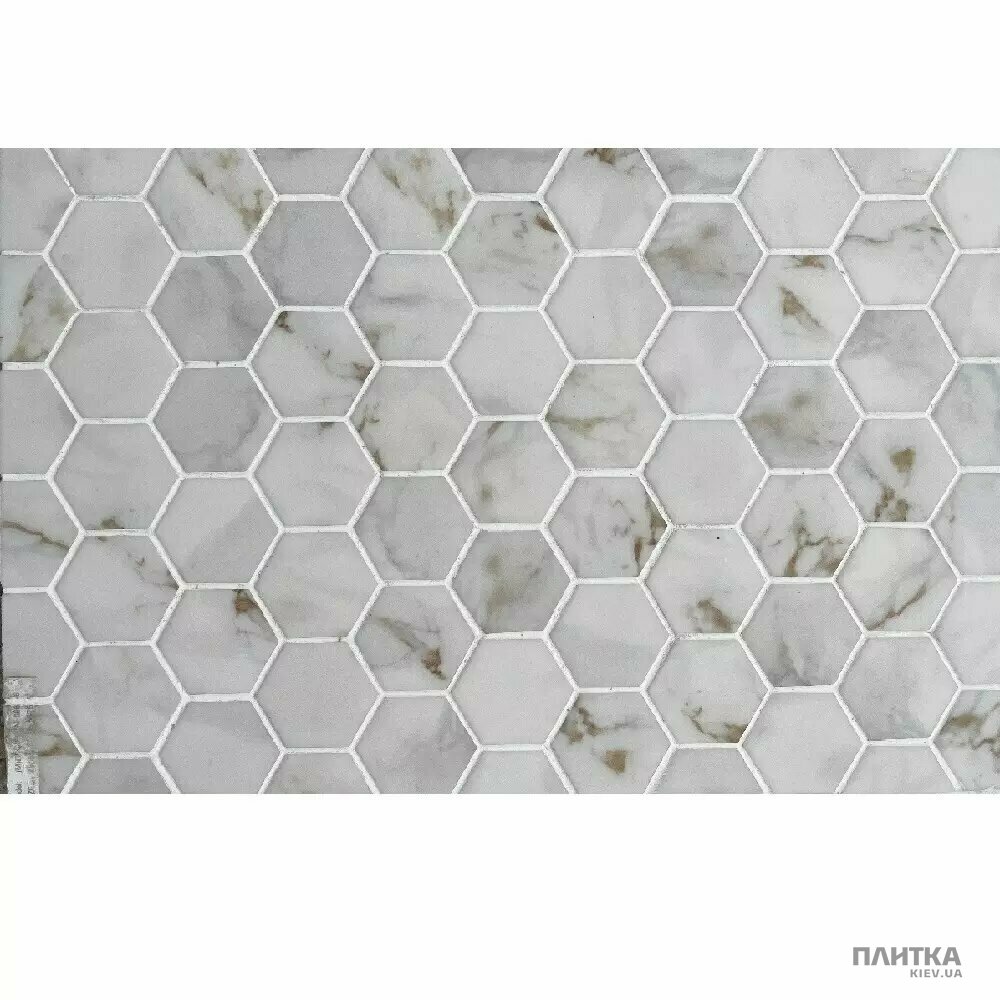 Мозаїка Mozaico de Lux M-MOS (M)DPG007TM-086A-6 317х325х6 сірий,сіро-білий,світло-сірий