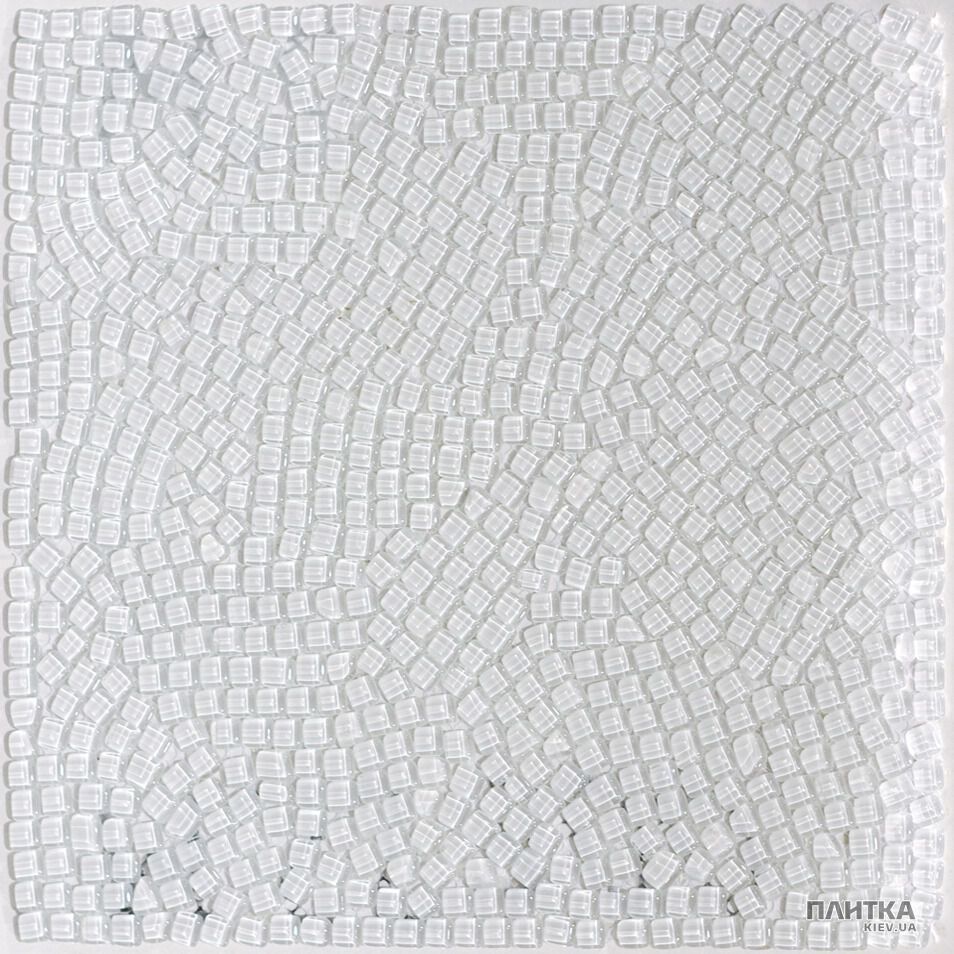 Мозаика Mozaico de Lux M-MOS M-MOS MSS300 WHITE PEBBLE белый