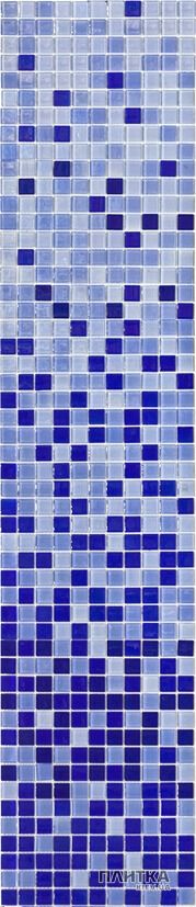 Мозаика Mozaico de Lux ML-MOS ML-MOS AG02 голубой,синий,растяжка