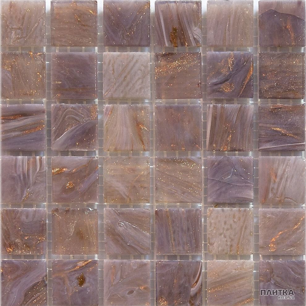 Мозаика Mozaico de Lux R-MOS R-MOS MIX 20GN606162 LILAC MIX сиреневый,с авантюрином