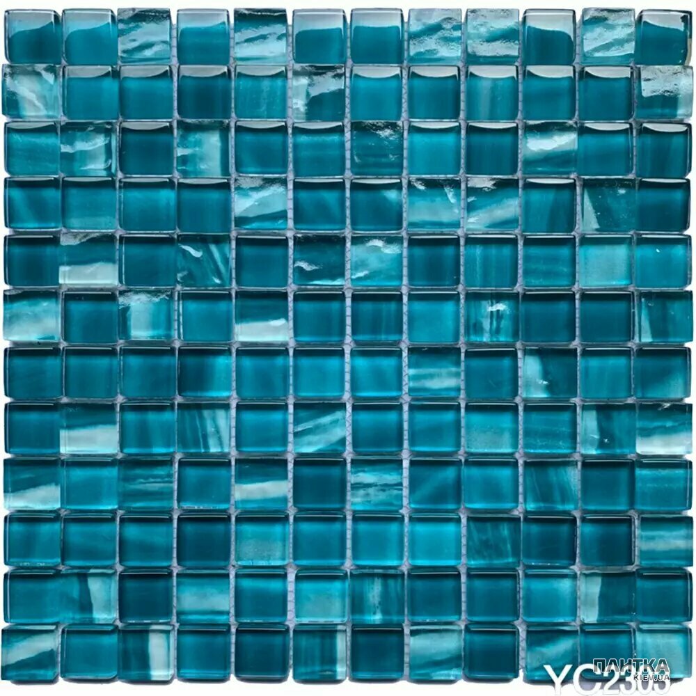 Мозаїка Mozaico de Lux R-MOS R-MOS YC2303 300х300х8 синій