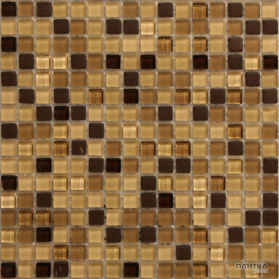 Мозаика Mozaico de Lux S-MOS S- MOS HT291 COFFEE MIX бежевый,коричневый