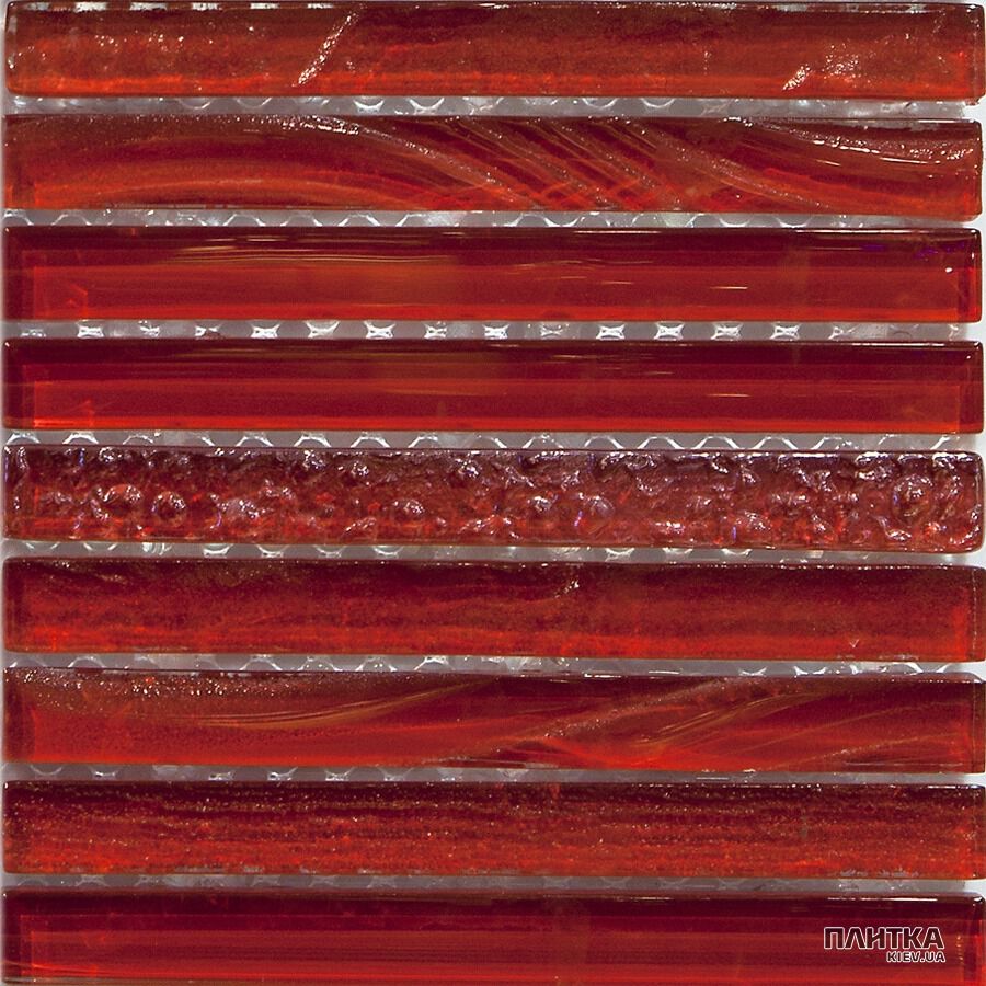 Мозаика Mozaico de Lux S-MOS S-MOS HS1872 красный
