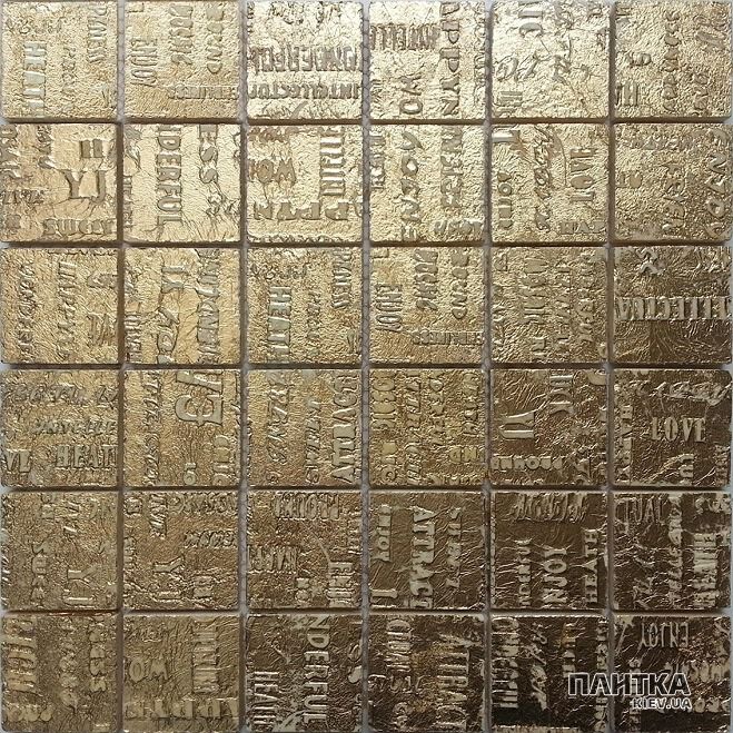 Мозаика Mozaico de Lux S-MOS S-MOS SCT39 золотой