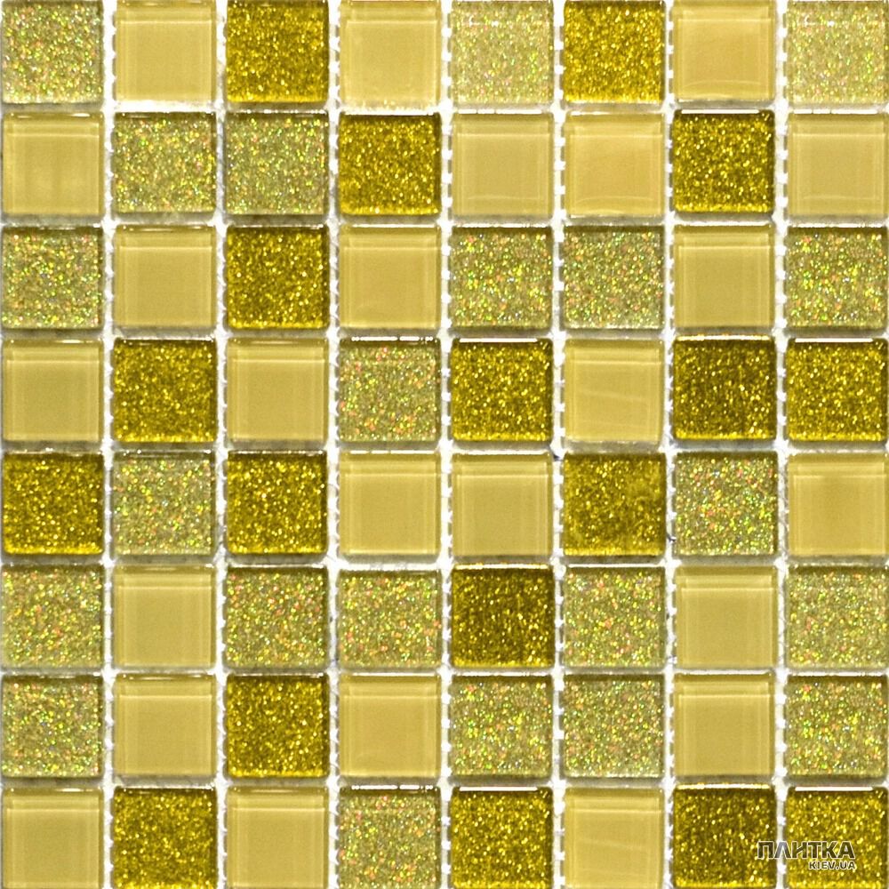Мозаика Mozaico de Lux S-MOS S-MOS FLASH GOLDEN L золото,с перламутром