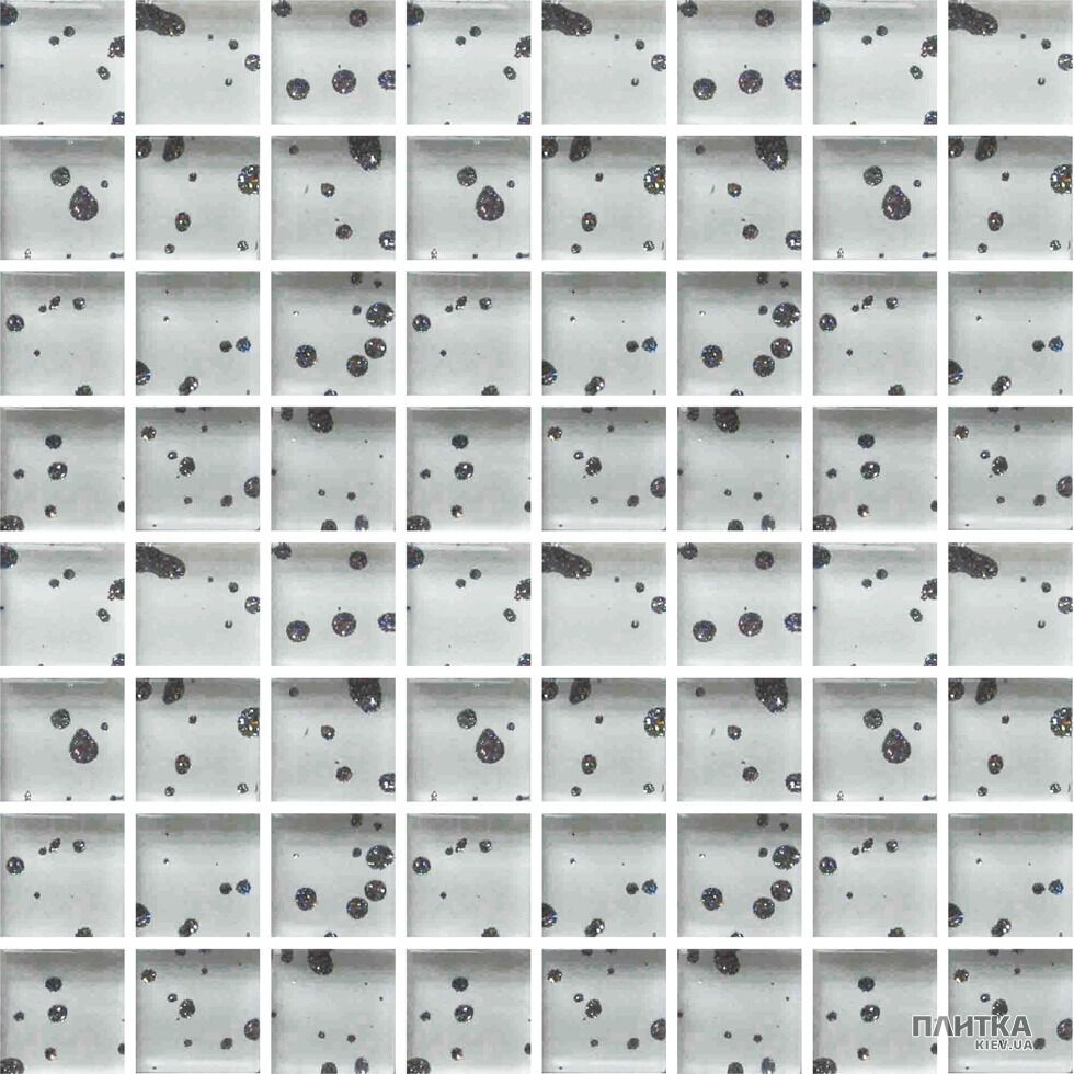 Мозаика Mozaico de Lux T-MOS T-Mos BG702-W (BG01(L)) SPARCLE WHITE белый