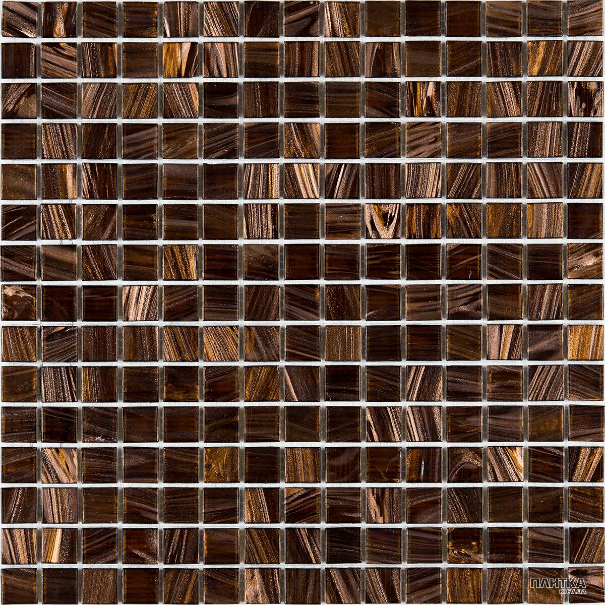 Мозаика Mozaico de Lux V-MOS V-MOS JD005 коричневый,черный