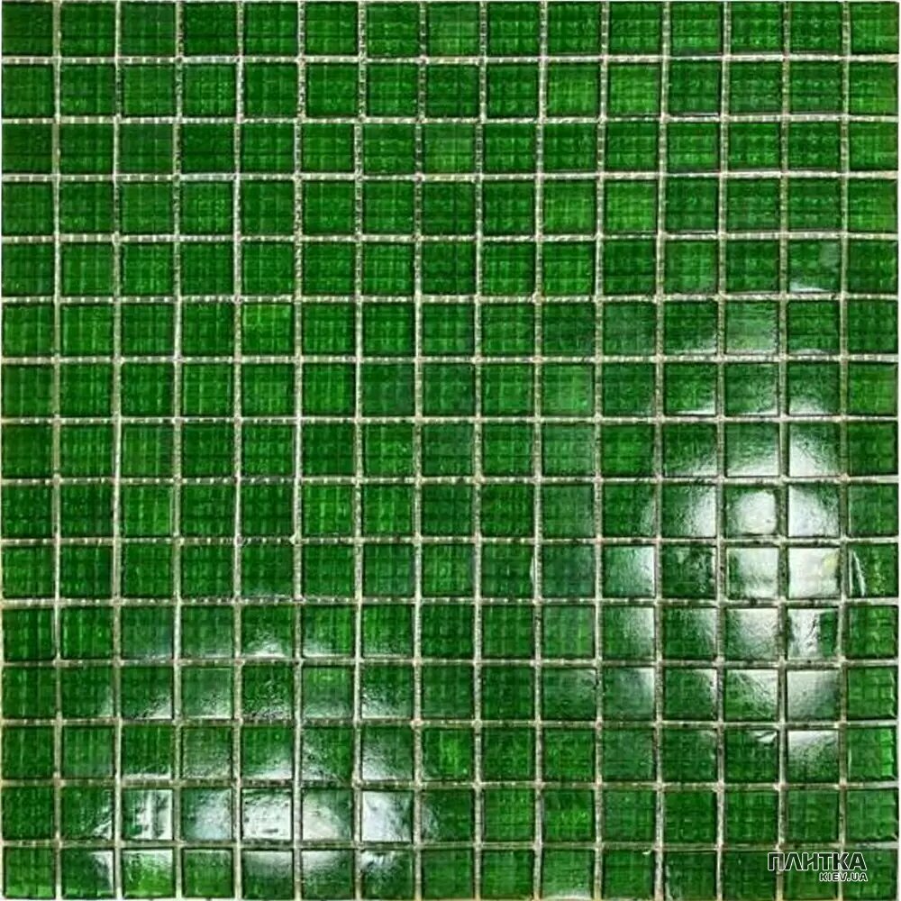 Мозаїка Mozaico de Lux V-MOS V-MOS C-Green 08 327х327х4 зелений,салатовий