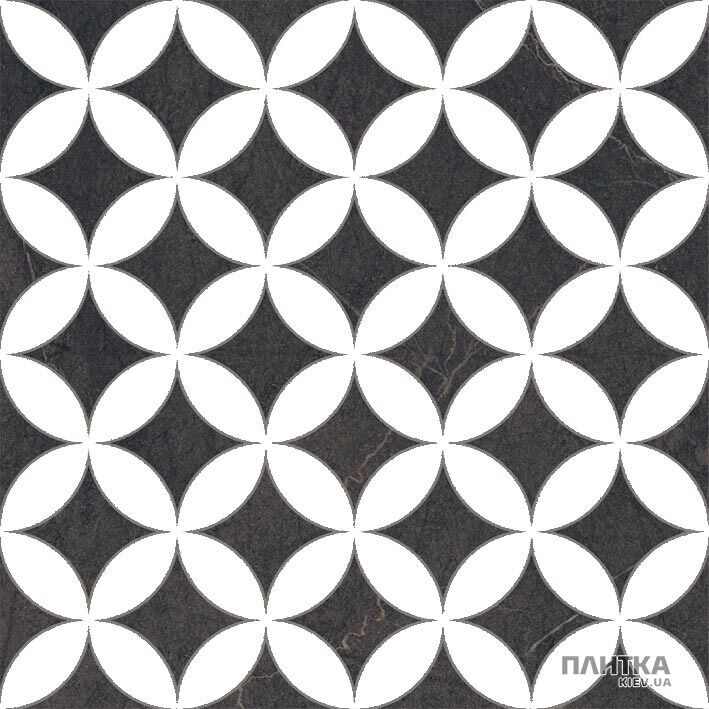 Керамогранит New Tiles Bauhaus SUBIRANA RECT. белый,черный