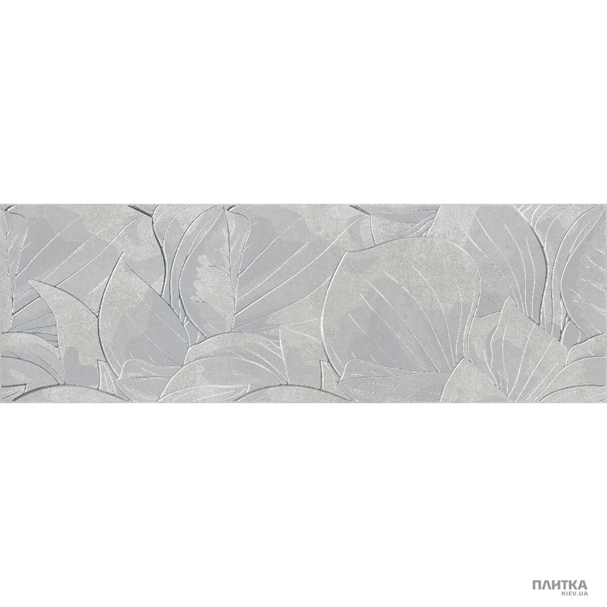 Плитка Opoczno Flower Cemento FLOWER CEMENTO LIGHT GREY INSERTO серый
