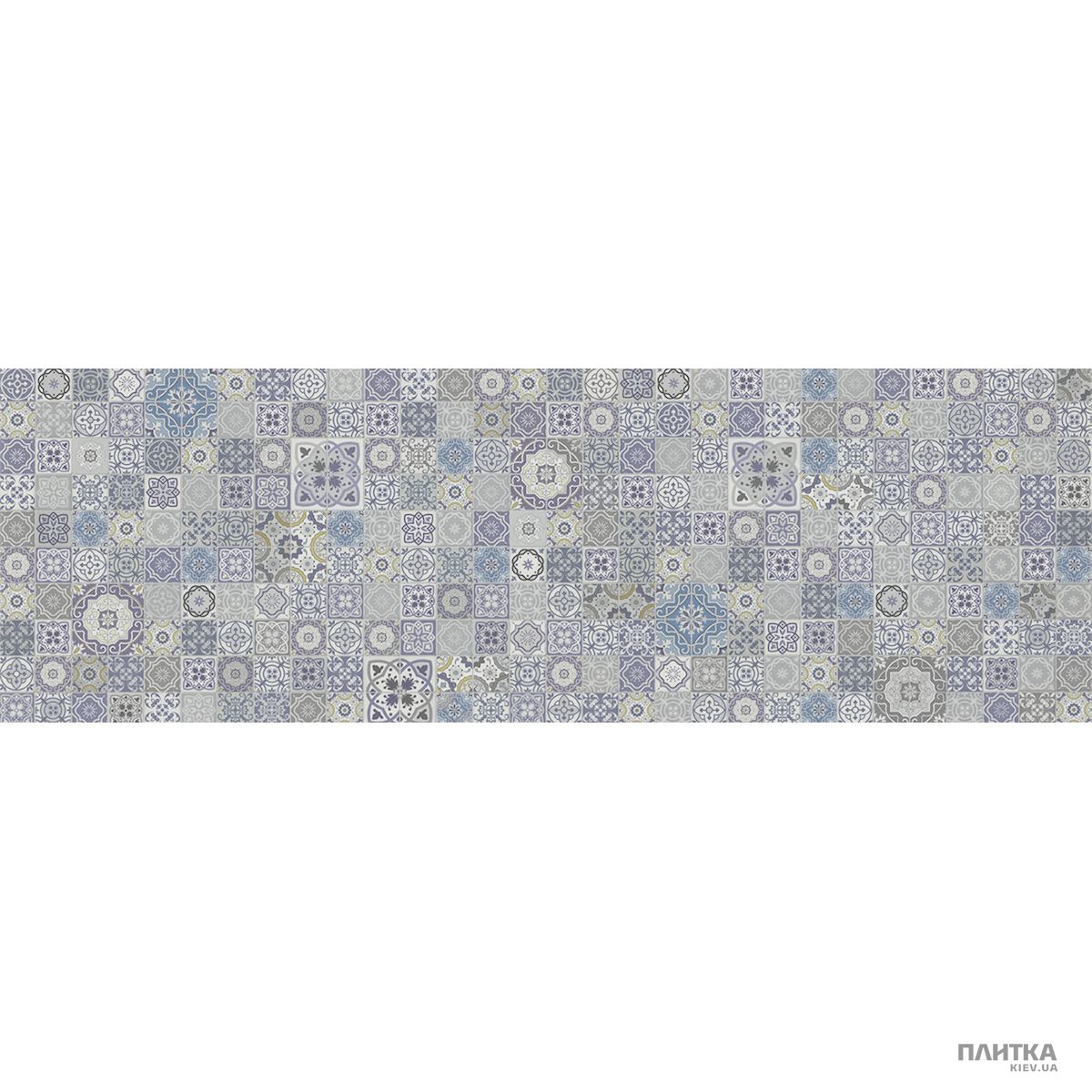 Плитка Opoczno Grey Desert GREY DESERT INSERTO GEO фиолетовый,серый,черный,синий