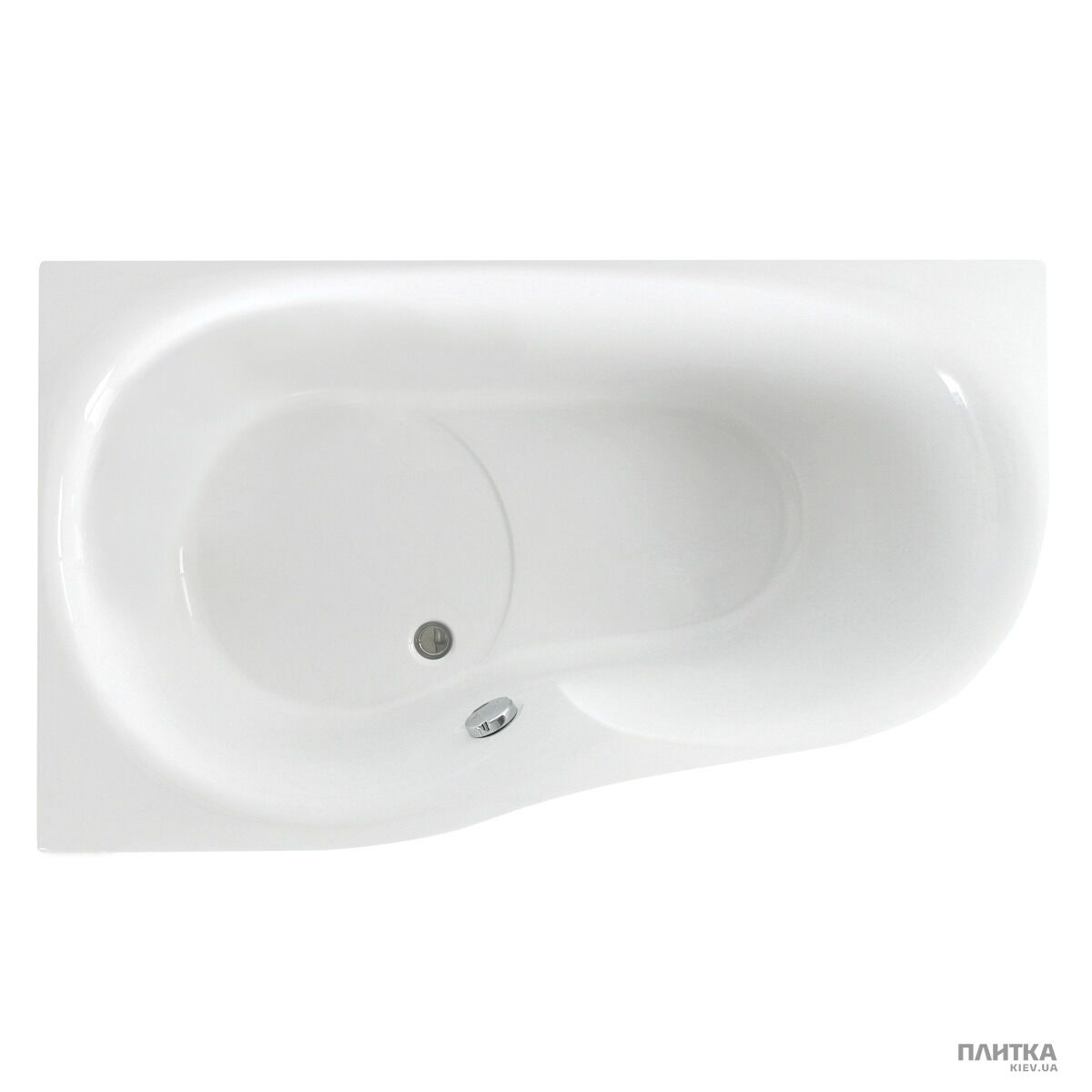 Акрилова ванна PAA MAMBO Ванна на рамі біла, лівостороння 1650х980 білий