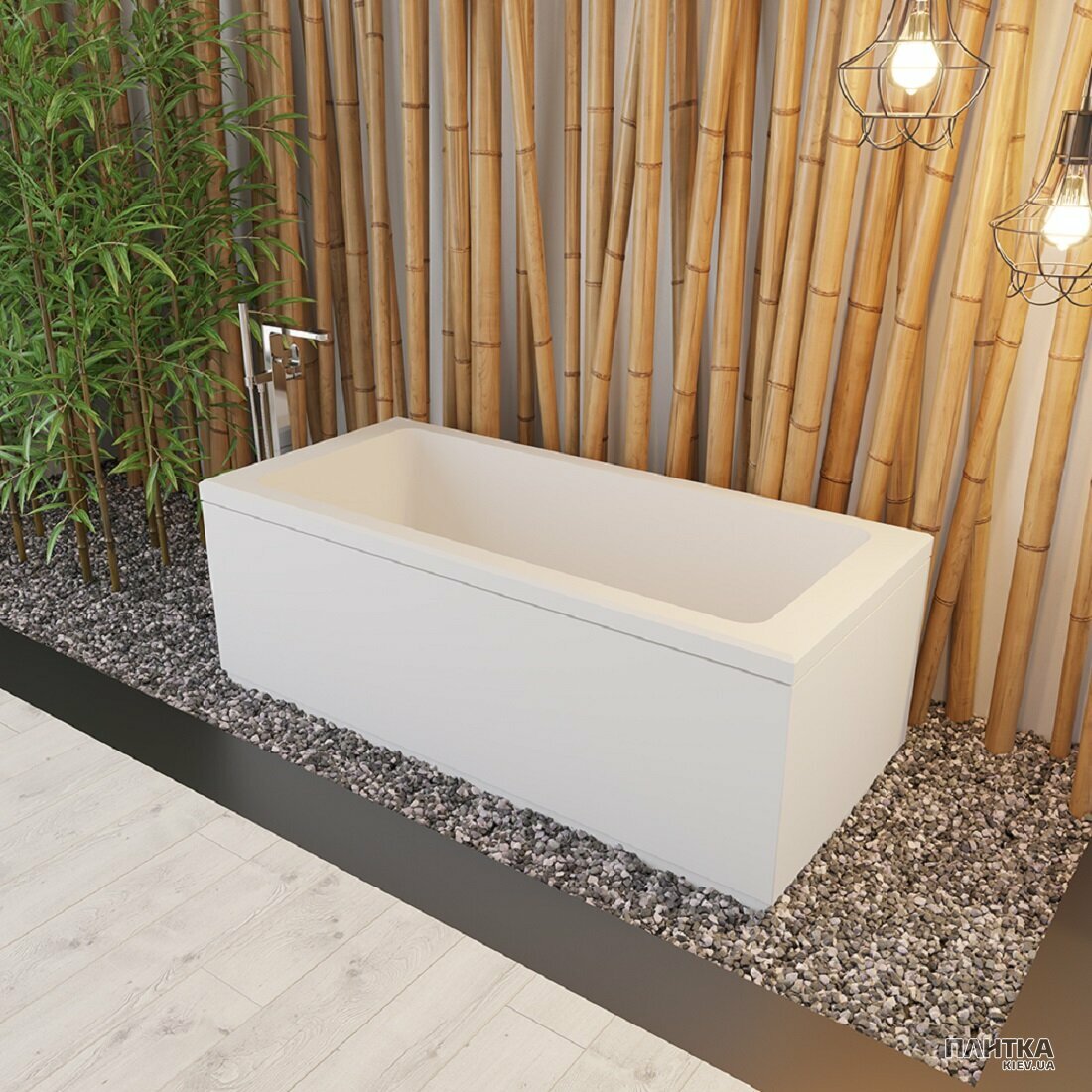 Акрилова ванна Primera Smart SMA17070 Smart Ванна 170x70 + ніжки білий