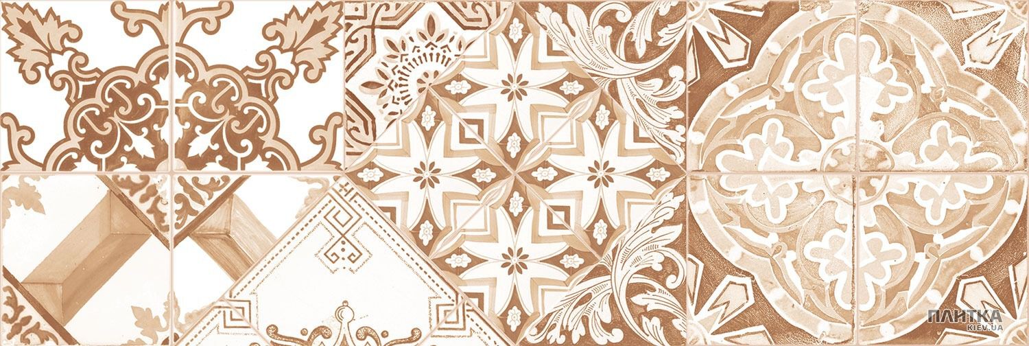 Плитка Prissmacer Merivel DEC MERIVEL TABACO белый,бежевый,коричневый