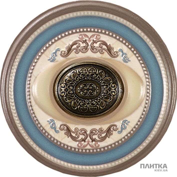 Плитка Rocersa Azahara INS FATIMA GRIS декор бежевый,голубой,коричневый