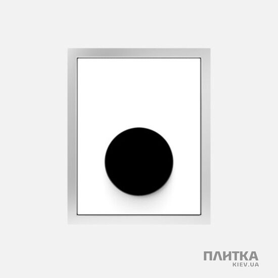 Кнопка для смыва SANIT 16.214.C9..0000 белый,черный