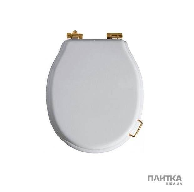 Крышка для унитаза Simas Lante LA 007 soft-close для унитазов коллекции Lante белый,бронзовый