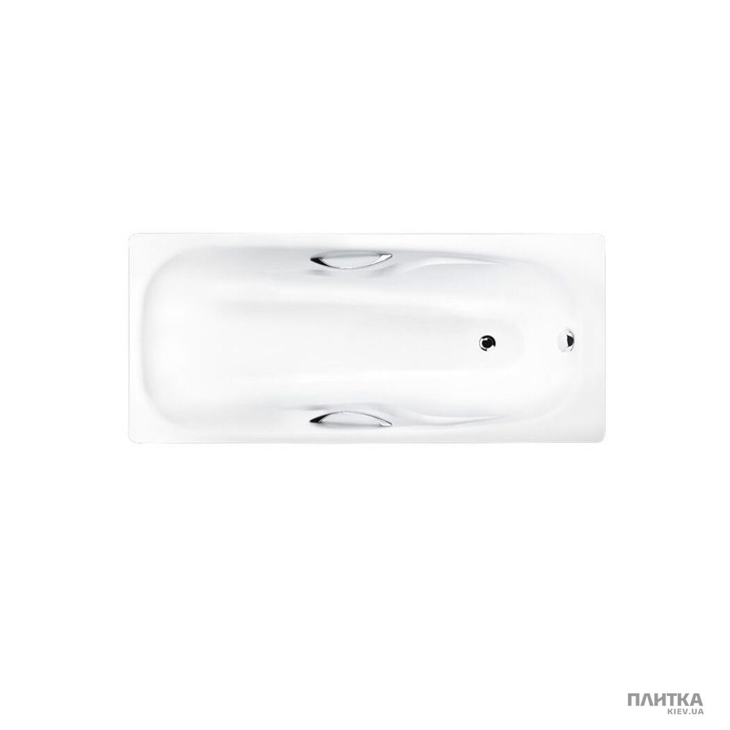 Стальна ванна Smavit RELAX ETRURIA 1280101 RELAX ETRURIA Ванна сталева з отворами під ручки 170*75*40, білий білий