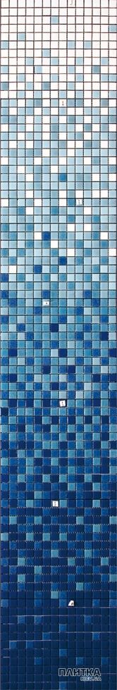 Мозаика Stella di Mare R-MOS MV512 BLUE голубой,синий,растяжка