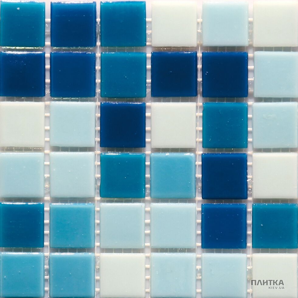 Мозаика Stella di Mare R-MOS R-MOS WA303332313528 белый,голубой,синий