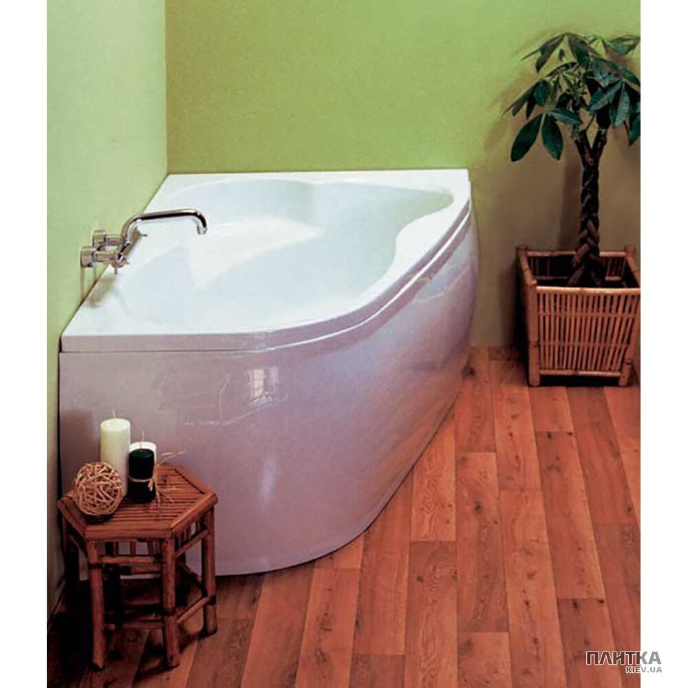Акриловая ванна Vagnerplast Melite Melite Ванна 160x105 левая + ножки F010 белый