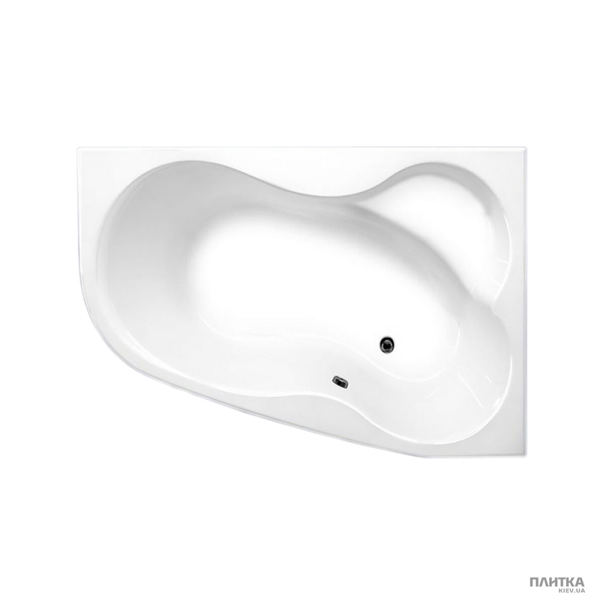 Акриловая ванна Vagnerplast Melite Melite Ванна 160x105 правая + ножки F010 белый