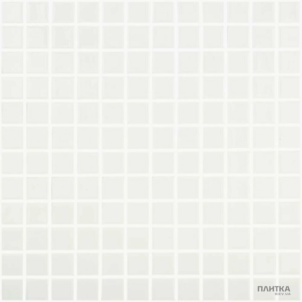 Мозаїка VIDREPUR Colors Lisos 100 LISO BLANCO MALLA 25x25, 315х315х6 білий