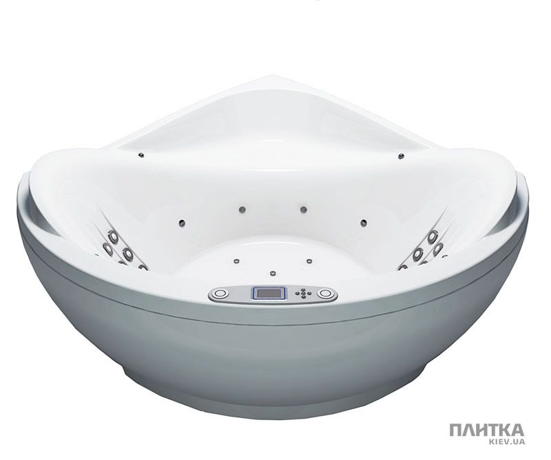 Гідромасажна ванна WGT Illusion Digital 172х172 см білий