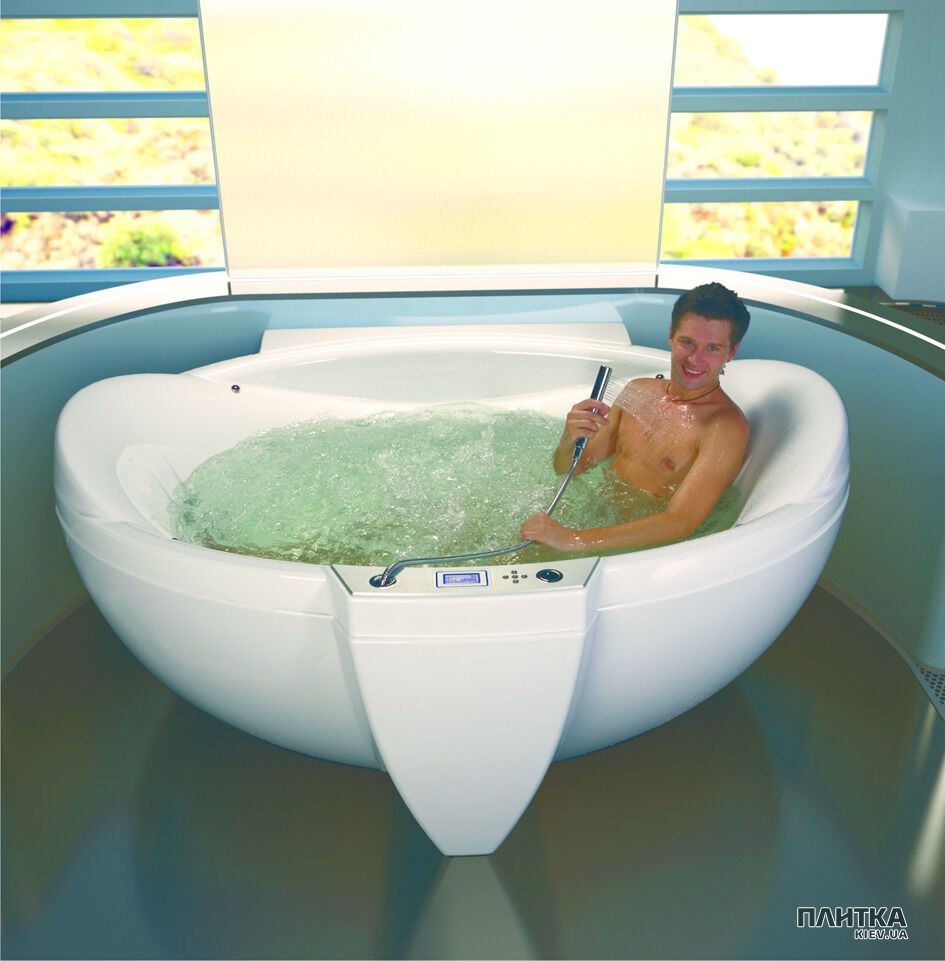 Гидромассажная ванна WGT Water Hall Digital 199x161 см с озонатором белый