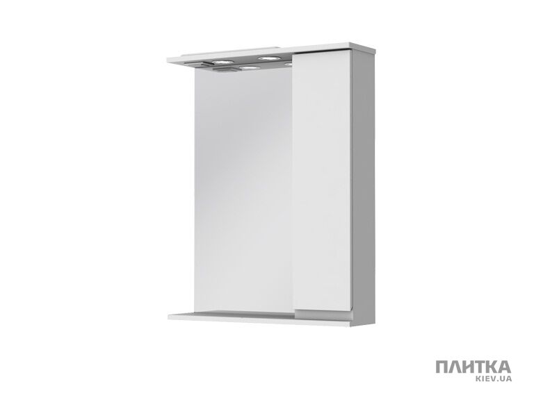 Зеркало для ванной Ювента Monika МШНЗ2-65 правое белый
