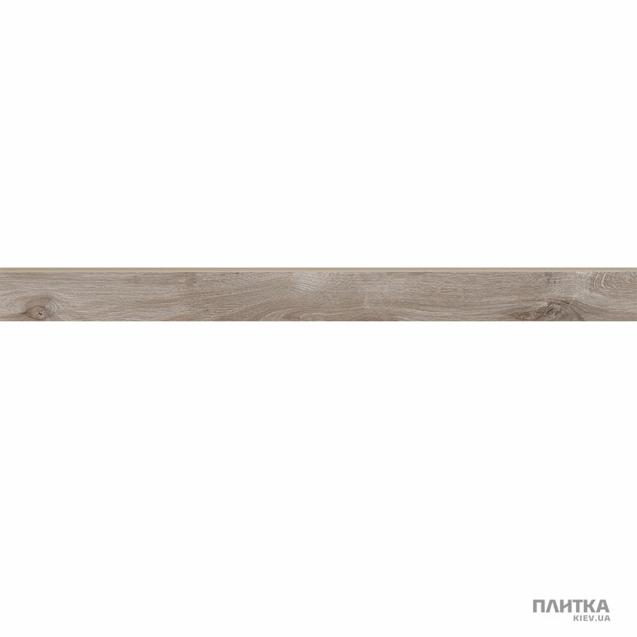 Керамограніт Zeus Ceramica Briccole Wood ZLXBL8336 плінтус сіро-коричневий