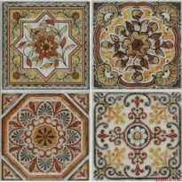 Підлогова плитка Absolut Keramika Arquino TACOS SET BEIGE 4 декор бежевий